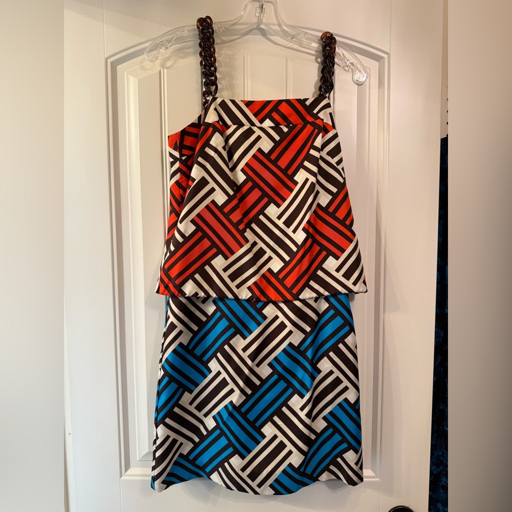 Milly silk dress, excellent condition size 2